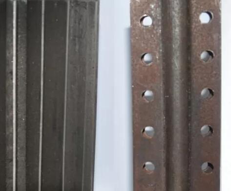 DELLOK Welded Perforated Longitudinal Finned Tubes of TP304 / TP304L Stainless Steel