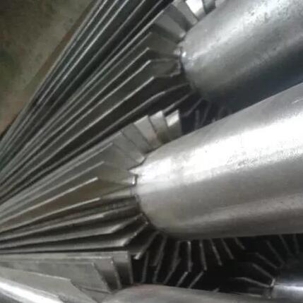 DELLOK P235GH TC1/2 SMLS HF Welded Steel Standard Longitudinal Finned Tubes FOR Gas cooler