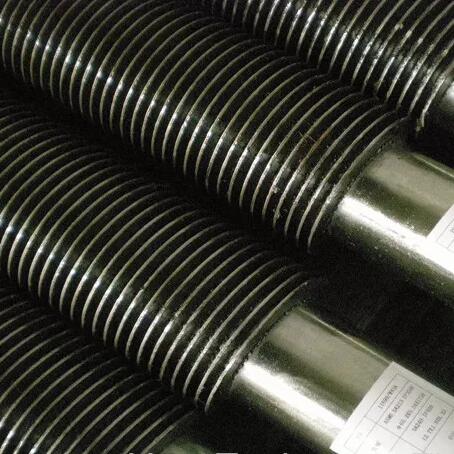 DELLOK High Frequency Resistance Helical Steel Welded Fin Tubes SA213 T11 Alloy Steel + SS409