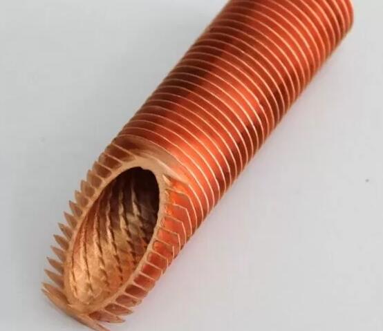 DELLOK B111 C12200 OD 1'' Tube Carbon Steel / Copper Extruded Finned Tubes